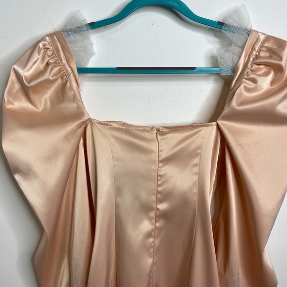 Fashion Nova Current Reigning Mini Dress - Blush - Picture 11 of 14